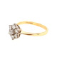 Pre Owned 9ct Diamond Cluster Ring ZP97